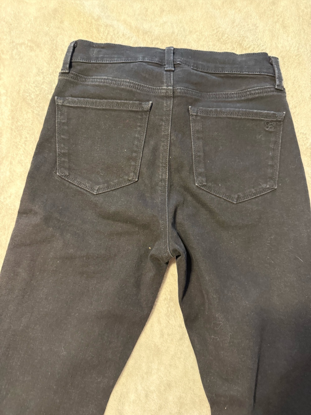 Jessica Simpson Black Bootcut Jeans Women’s Size 8 Stretch Denim 30” Inseam - Picture 4 of 10